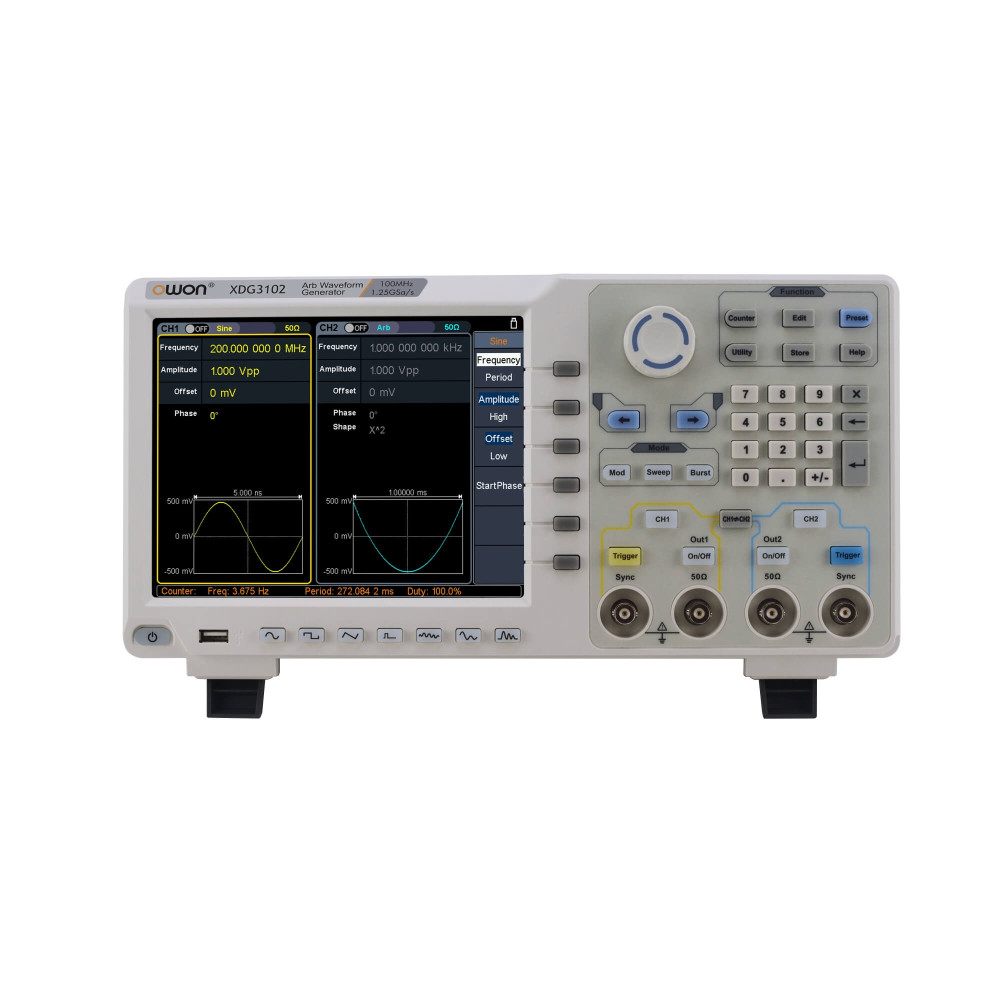 Генератор сигналів Owon XDG3102